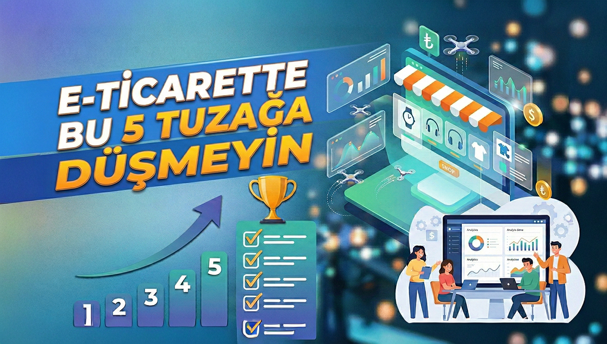 2026’ya Hazırlık: E-Ticaret Yapanların %90’ının Düştüğü 5 Kritik Hata