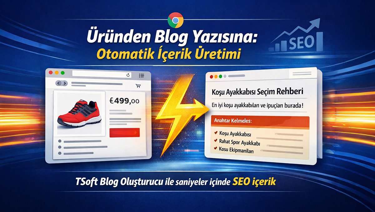 TSoft İçerik Maliyetine SON: Otomatik Blog Yazısı Üretme Çözümü!