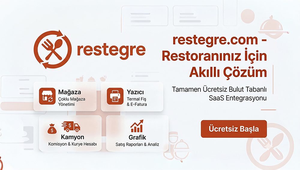 Restoran Yönetiminde Yeni Nesil Bulut Çözümü: Restegre